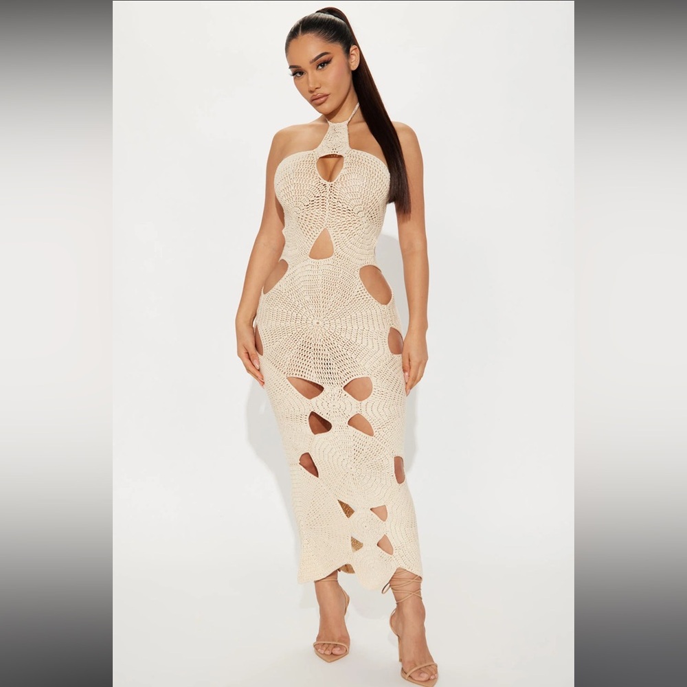 Fashion Nova size Xsmall crochet dress.